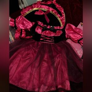 Pink and Black Pirate  Costume